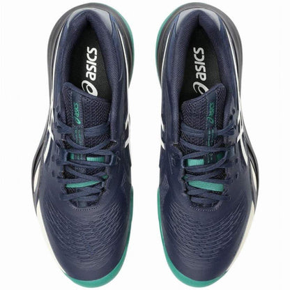 Baskets Asics Gel Resolution X Clay Midnight Blue Cream