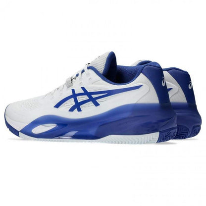 Zapatillas Asics Gel Resolution X Clay White Cobalt Blue Sneakers
