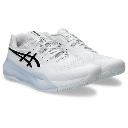 Zapatillas Asics Gel Resolution X Clay White Black Sneakers