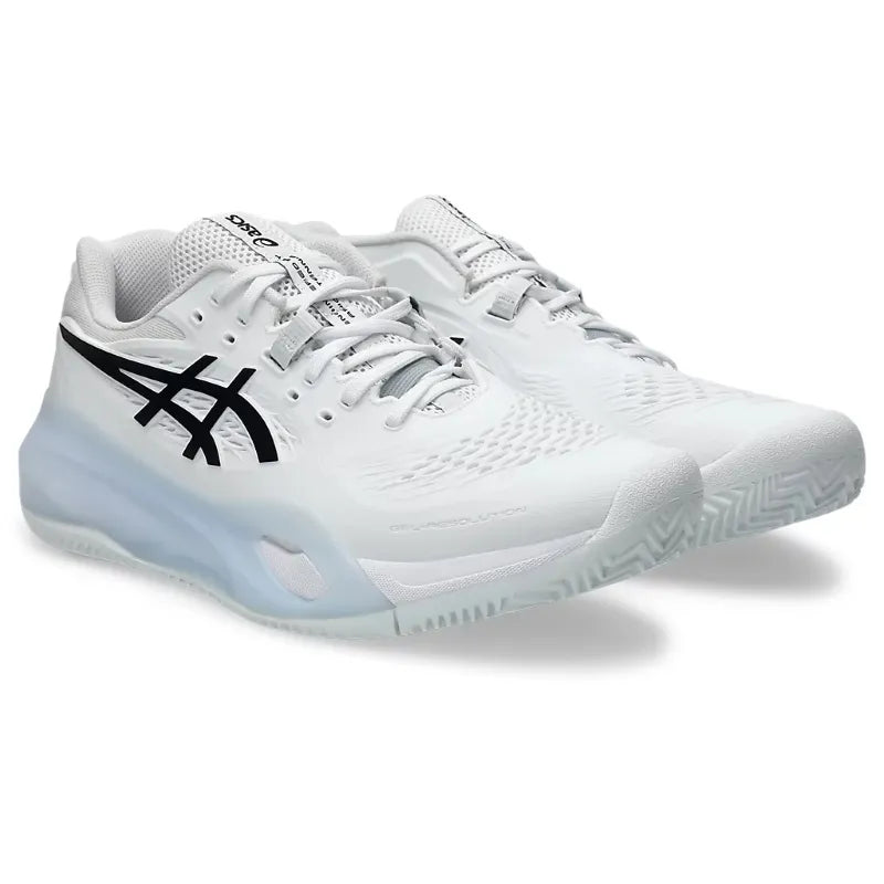 Baskets Asics Gel Resolution X CLAY Blanc Noir - Image 4