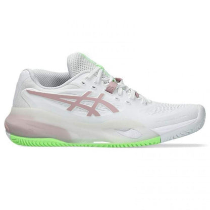 Zapatillas Asics Gel Resolution X Clay White Morganite Pink Women''''s Sneakers