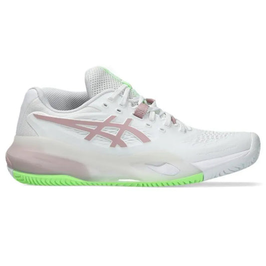 Asics Gel Resolution X Clay White Morganite Pink Baskets pour femmes - Image 1