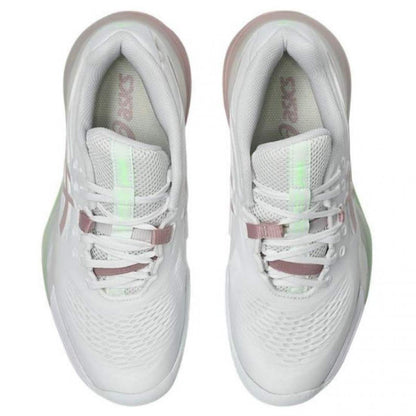 Zapatillas Asics Gel Resolution X Clay White Morganite Pink Women''''s Sneakers