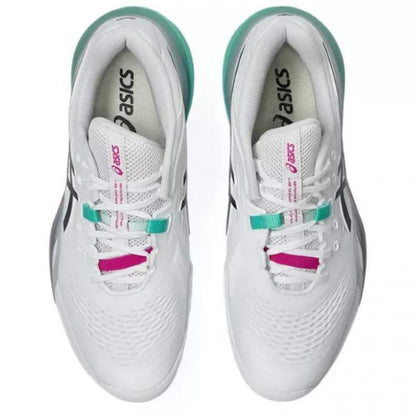 Zapatillas Asics Gel Resolution X Clay White Aurora Green Sneakers