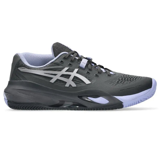 Asics Gel Resolution X Clay Graphite Gray Baskets Violet - Image 1