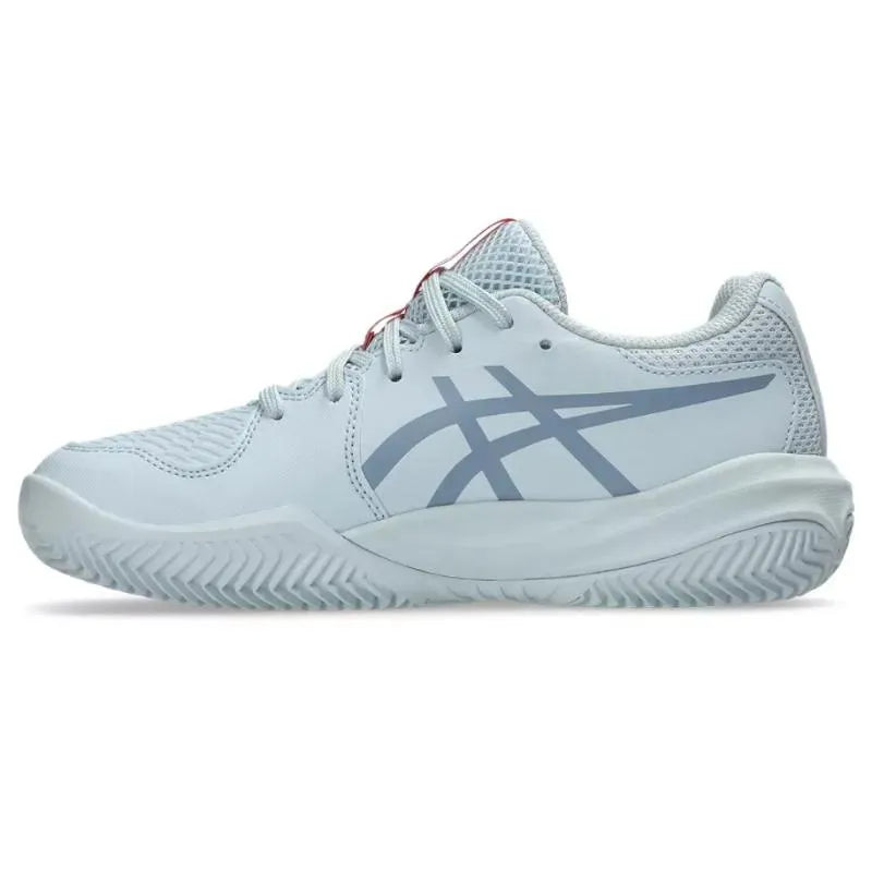 Asics Gel Resolution X Clay GS Sky Blue Grey Junior - Image 3