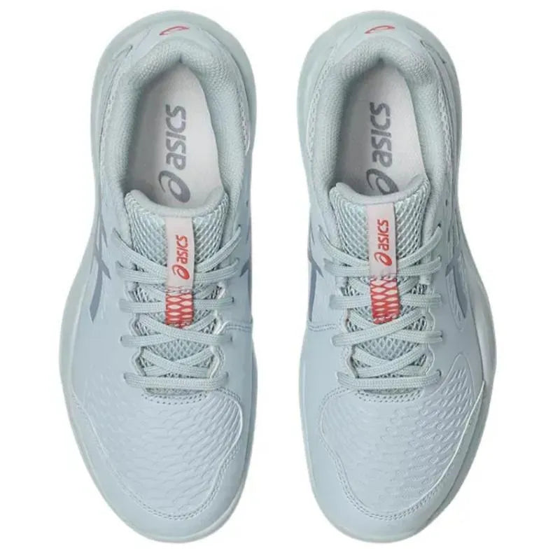 Asics Gel Resolution X Clay GS Sky Blue Grey Junior - Image 4