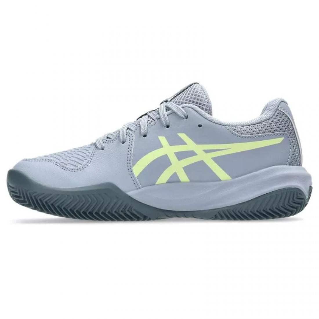 Zapatillas Asics Gel Resolution X Clay GS Gray Pistachio Blue Junior Sneakers