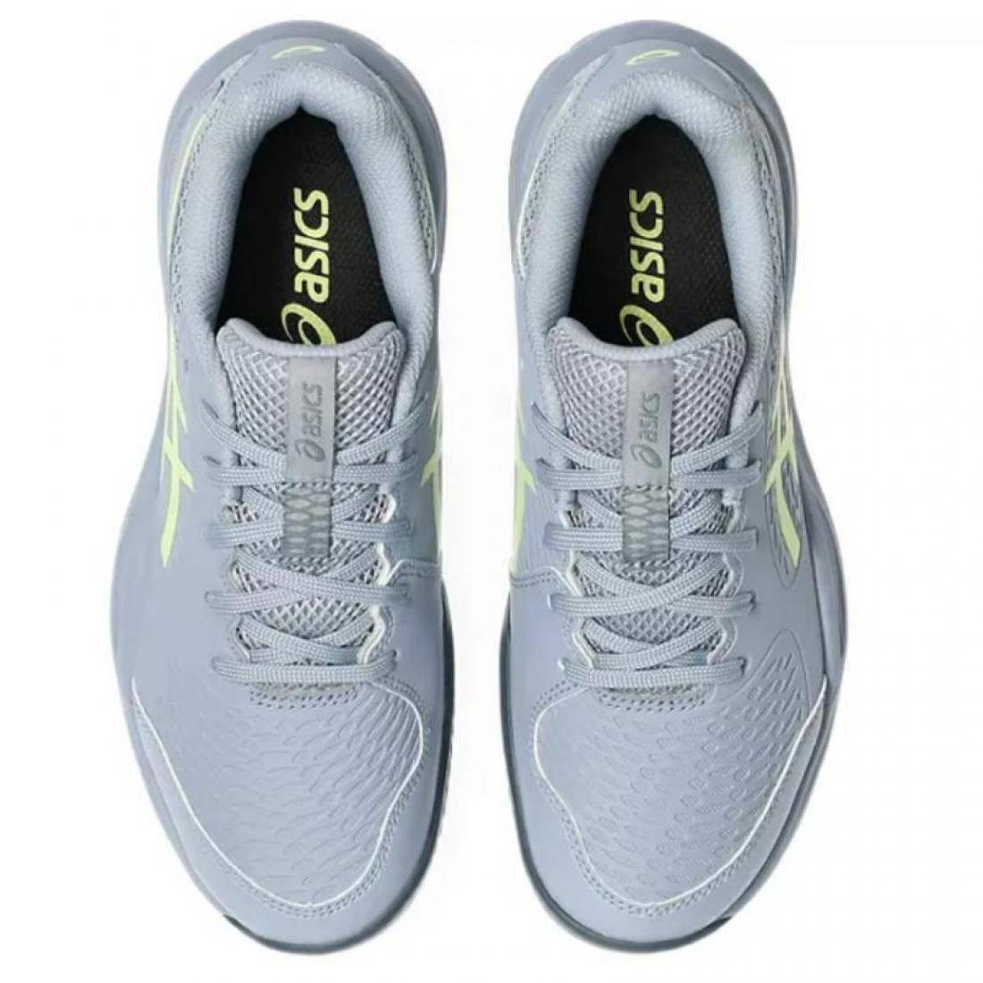 Zapatillas Asics Gel Resolution X Clay GS Gray Pistachio Blue Junior Sneakers