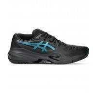 Baskets Asics Gel Resolution X CLAY Noir Bleu
