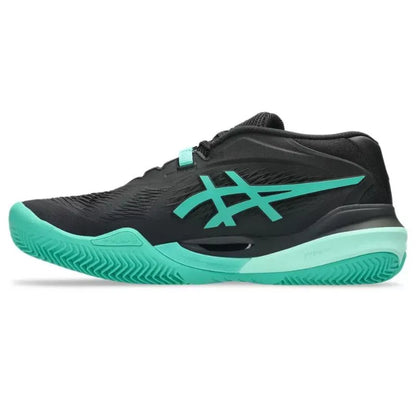 Asics Gel Resolution X Clay Black Aurora Green Sneakers - Image 3
