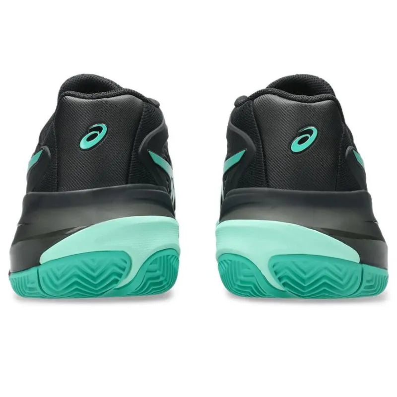 Asics Gel Resolution X Clay Black Aurora Green Sneakers - Image 7