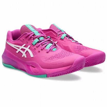 Zapatillas Asics Gel Resolution X Clay Pink White Sneakers