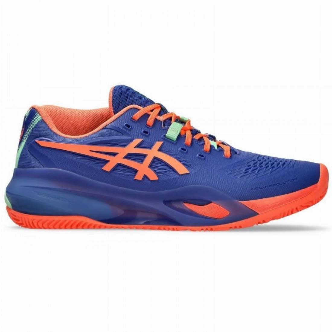Baskets Asics Gel Resolution X Padel Cobalt Corail