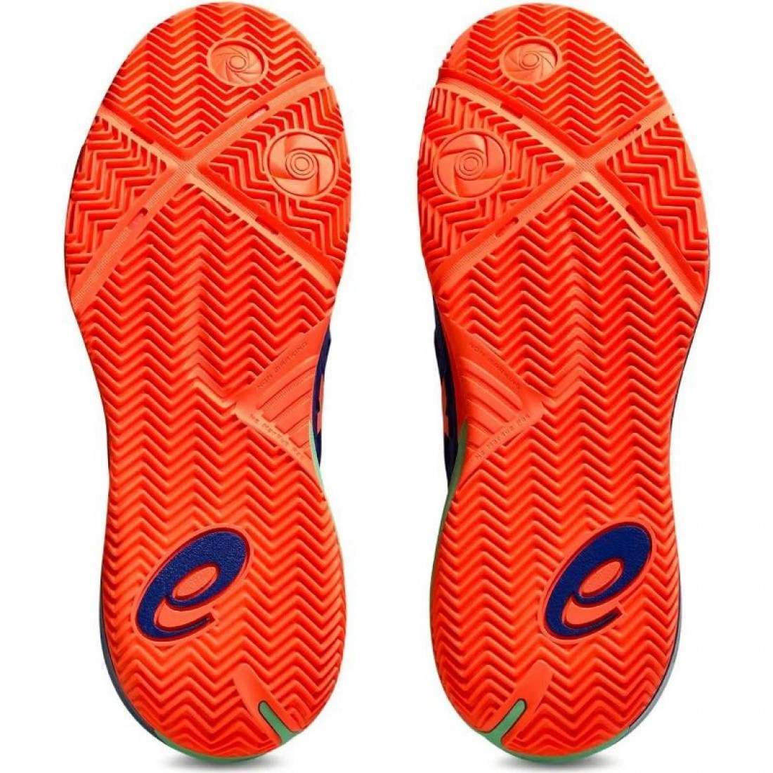 Baskets Asics Gel Resolution X Padel Cobalt Corail