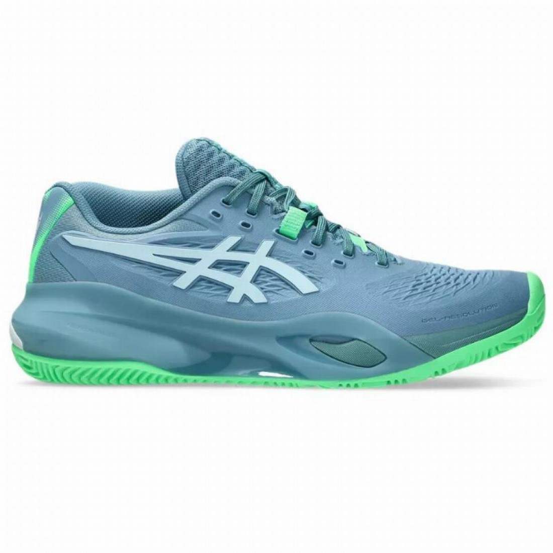 Zapatillas Asics Gel Resolution X Padel Blue Gray Sneakers
