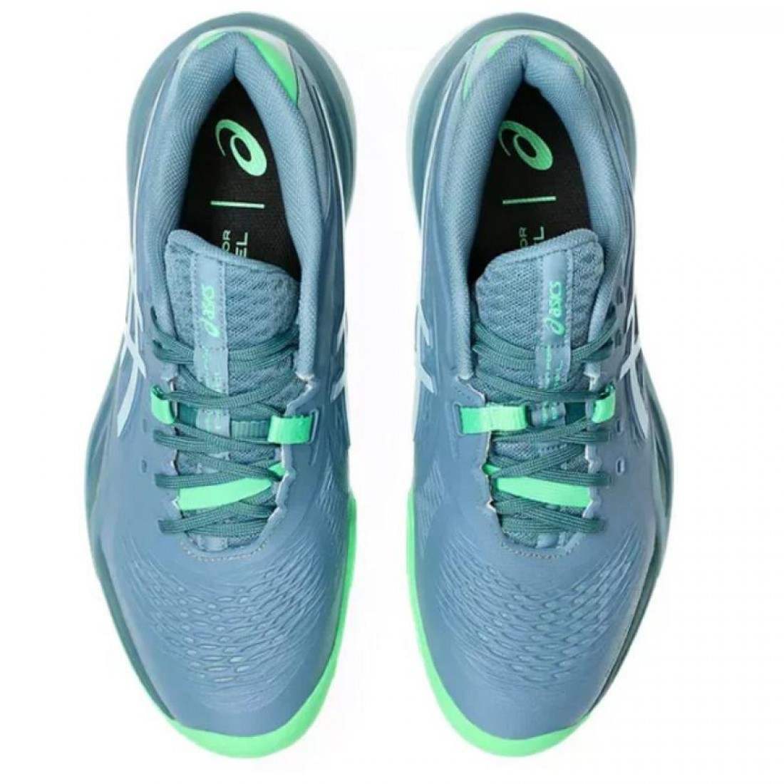 Zapatillas Asics Gel Resolution X Padel Blue Gray Sneakers