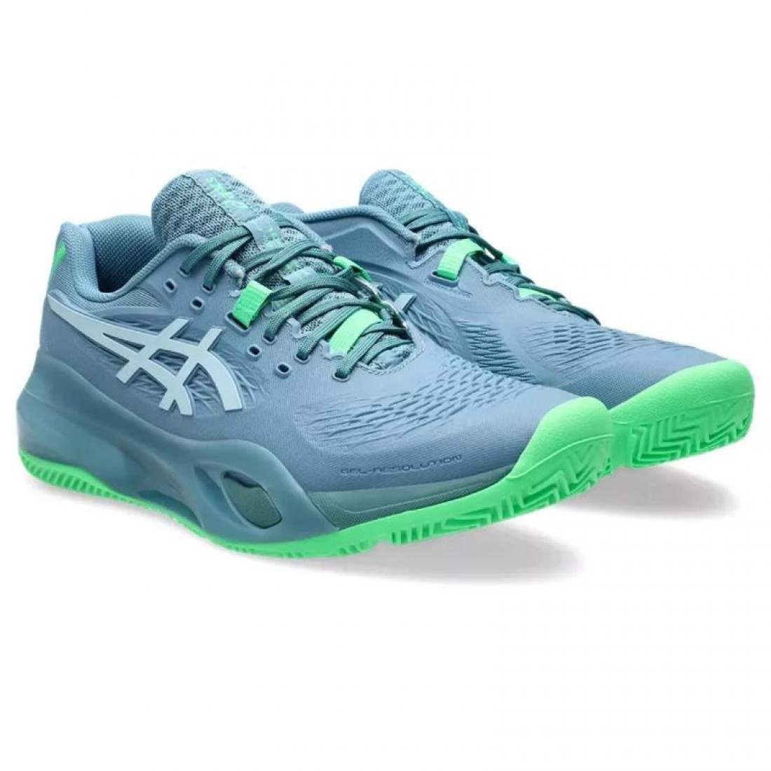 Zapatillas Asics Gel Resolution X Padel Blue Gray Sneakers