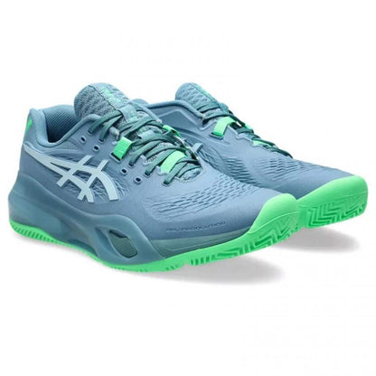 Zapatillas Asics Gel Resolution X Padel Blue Gray Sneakers