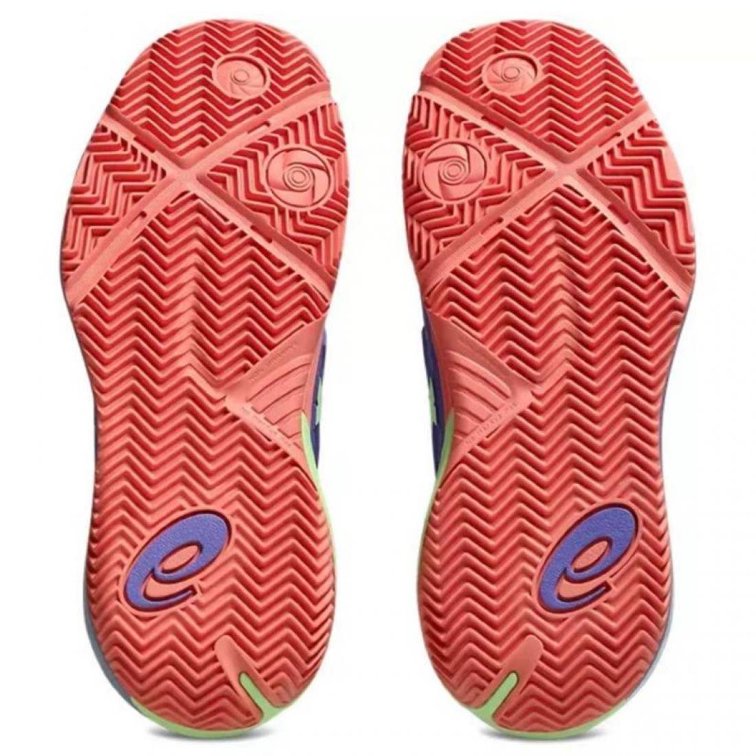Zapatillas Asics Gel Resolution X Padel Purple Green Women''''s Sneakers