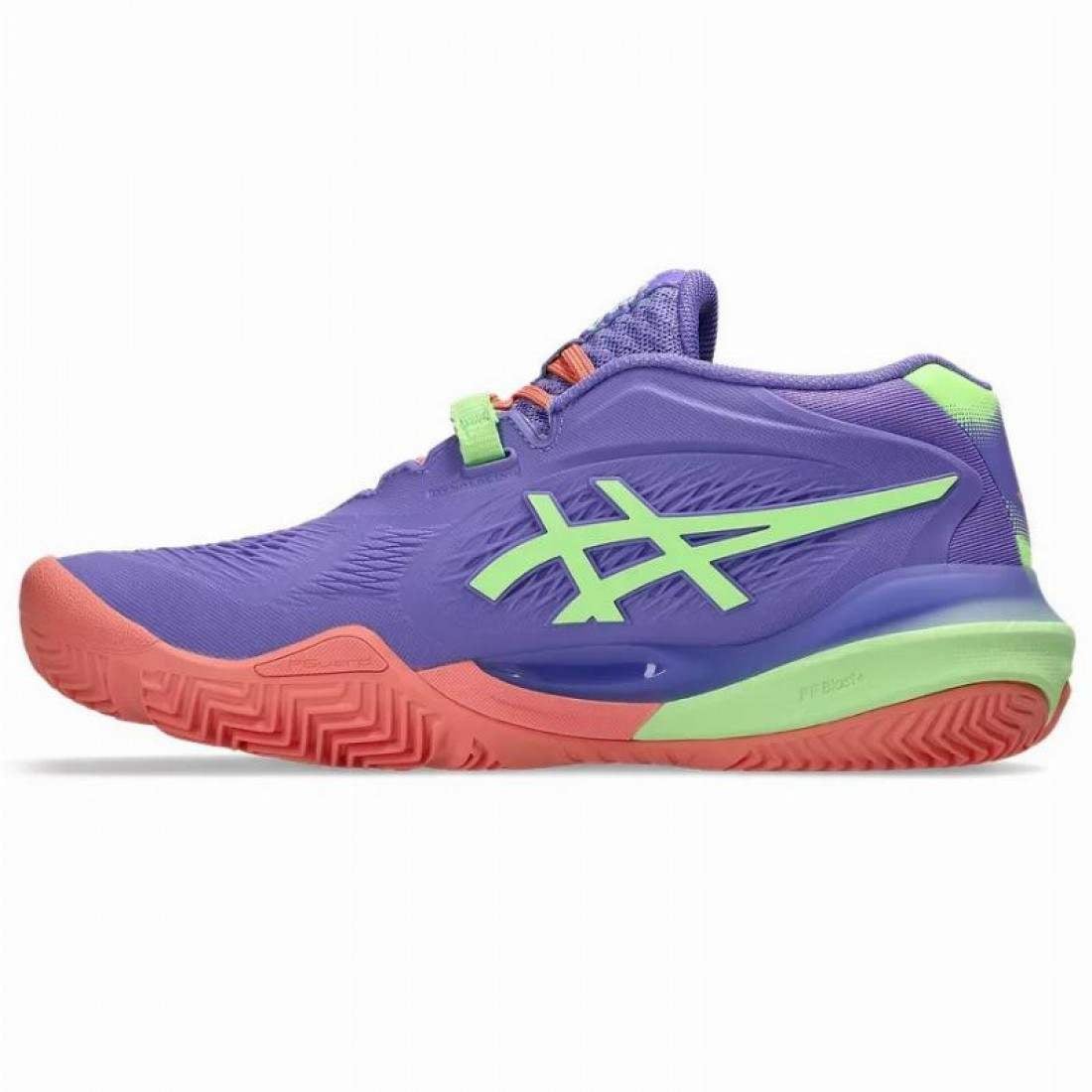 Zapatillas Asics Gel Resolution X Padel Purple Green Women''''s Sneakers