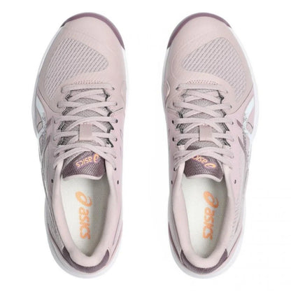 Baskets Femme Asics Solution Swift FF 2 TERRE BATTUE Rose Blanc