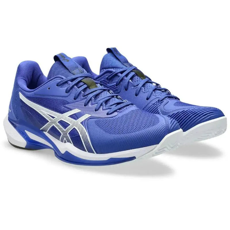 Baskets Asics Solution Speed FF 3 Terre Battue Cobalt Bleu Blanc - Image 4