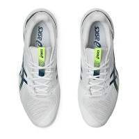 Baskets Asics Solution Speed FF 3 TERRE BATTUE Blanc Bleu Mako