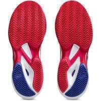 Zapatillas Asics Solution Speed FF 3 Clay Blanco Rosa Brillante Mujer