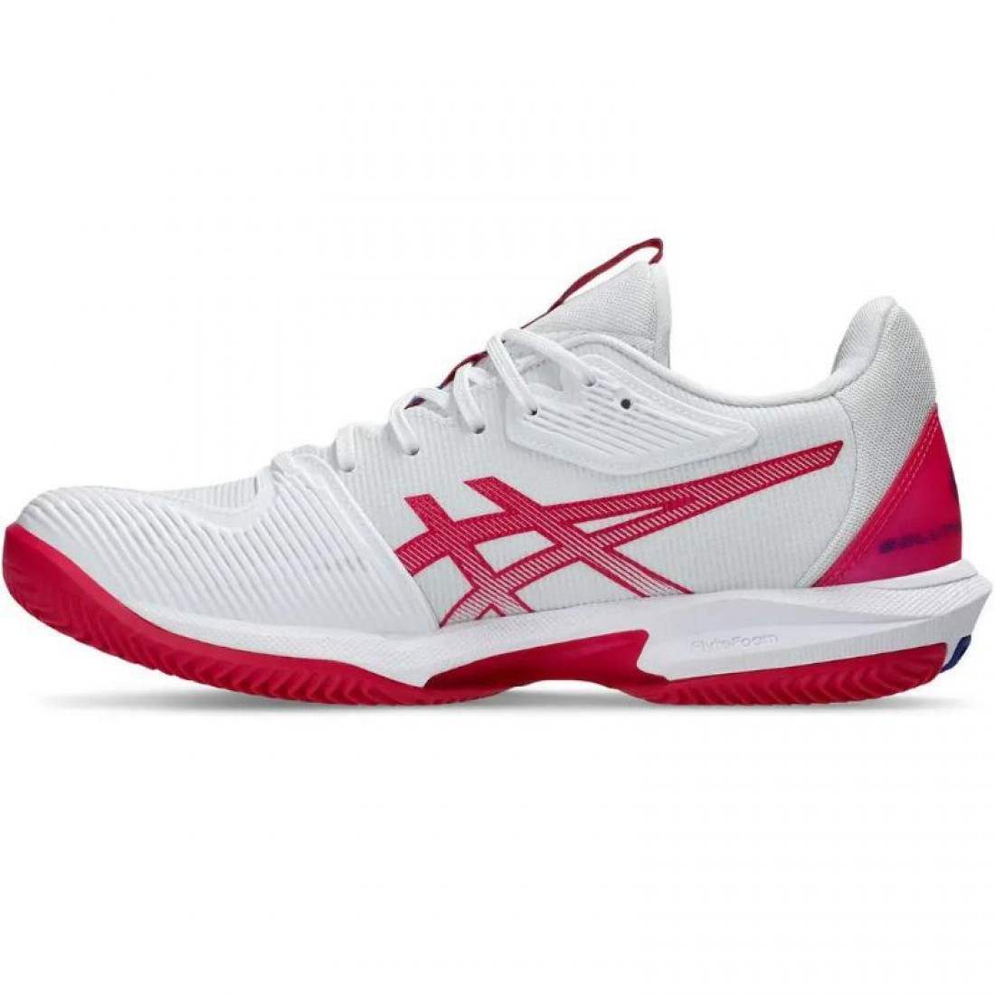 Zapatillas Asics Solution Speed FF 3 Clay White Bright Pink Women''''s Sneakers