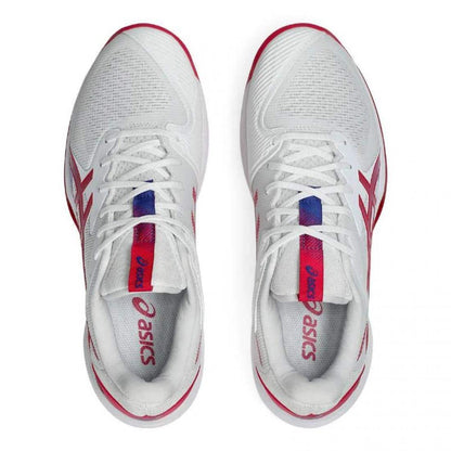 Zapatillas Asics Solution Speed FF 3 Clay Blanco Rosa Brillante Mujer