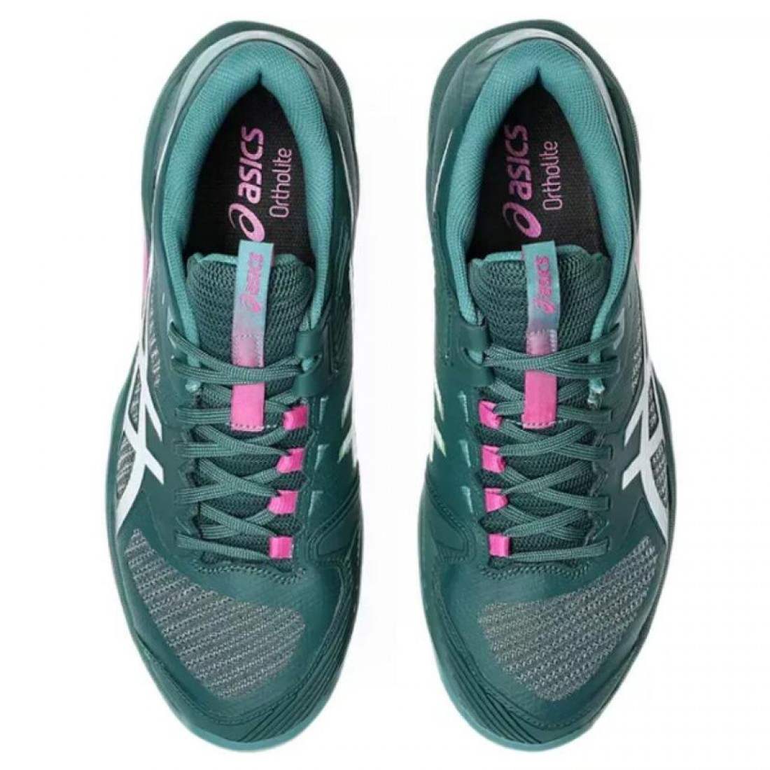 Zapatillas Asics Solution Speed FF 4 Clay Azul Oscuro Blanco