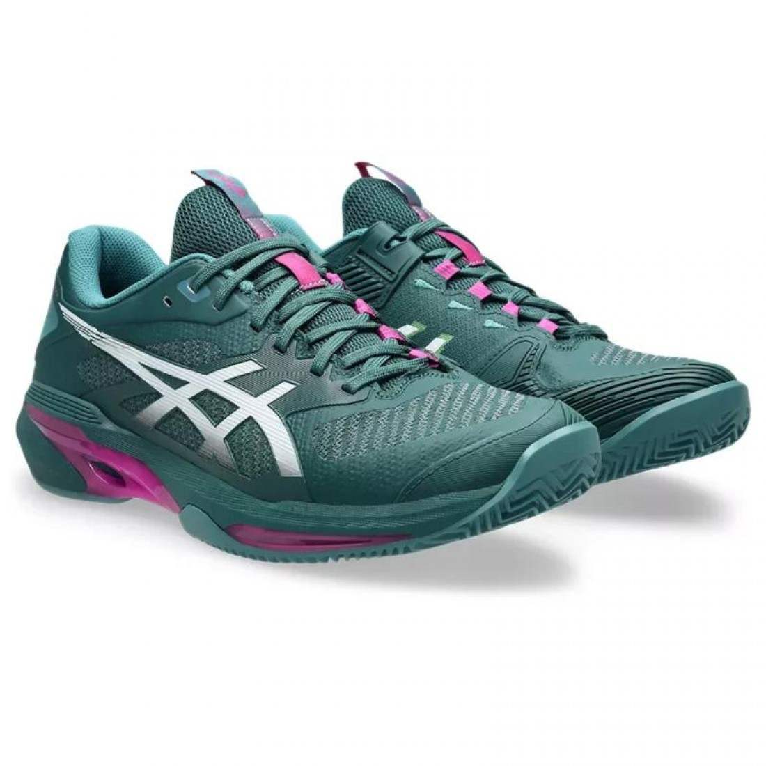 Zapatillas Asics Solution Speed FF 4 Clay Dark Blue White Sneakers