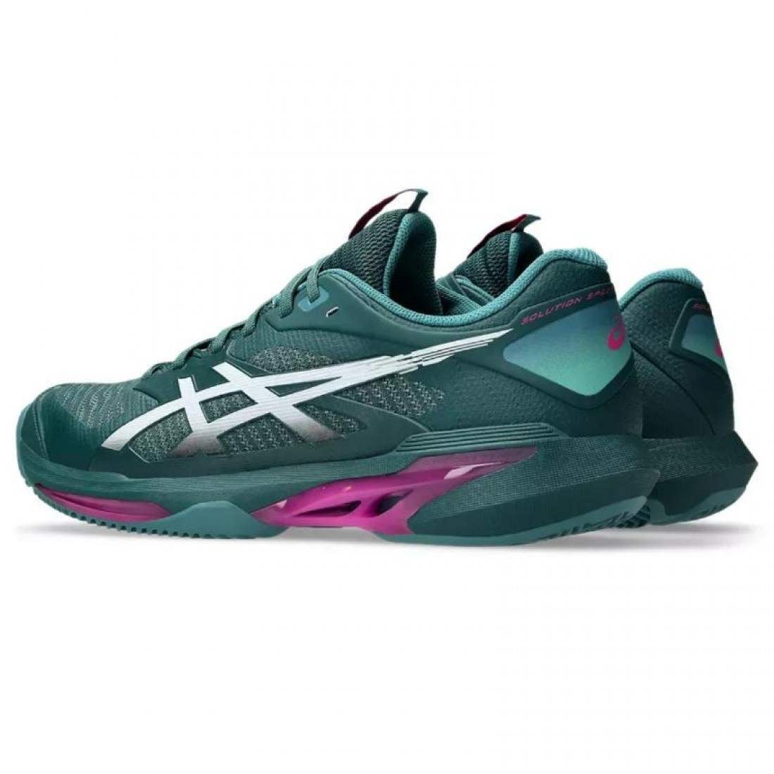 Zapatillas Asics Solution Speed FF 4 Clay Azul Oscuro Blanco