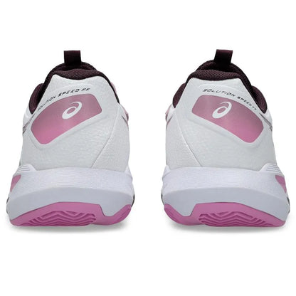 Asics Solution Speed FF 4 Clay White Mauve Baskets pour femmes - Image 5