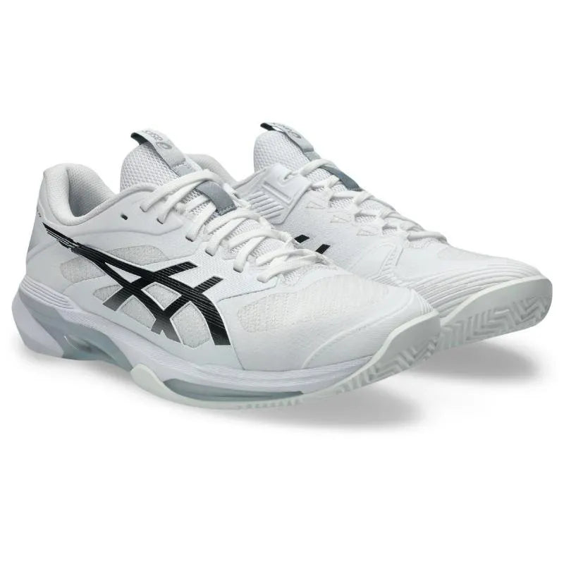 Asics Solution Speed FF 4 Clay White Black Baskets - Image 4