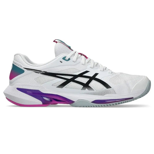 Asics Solution Speed FF 4 Clay White Pink Sneakers - Image 1