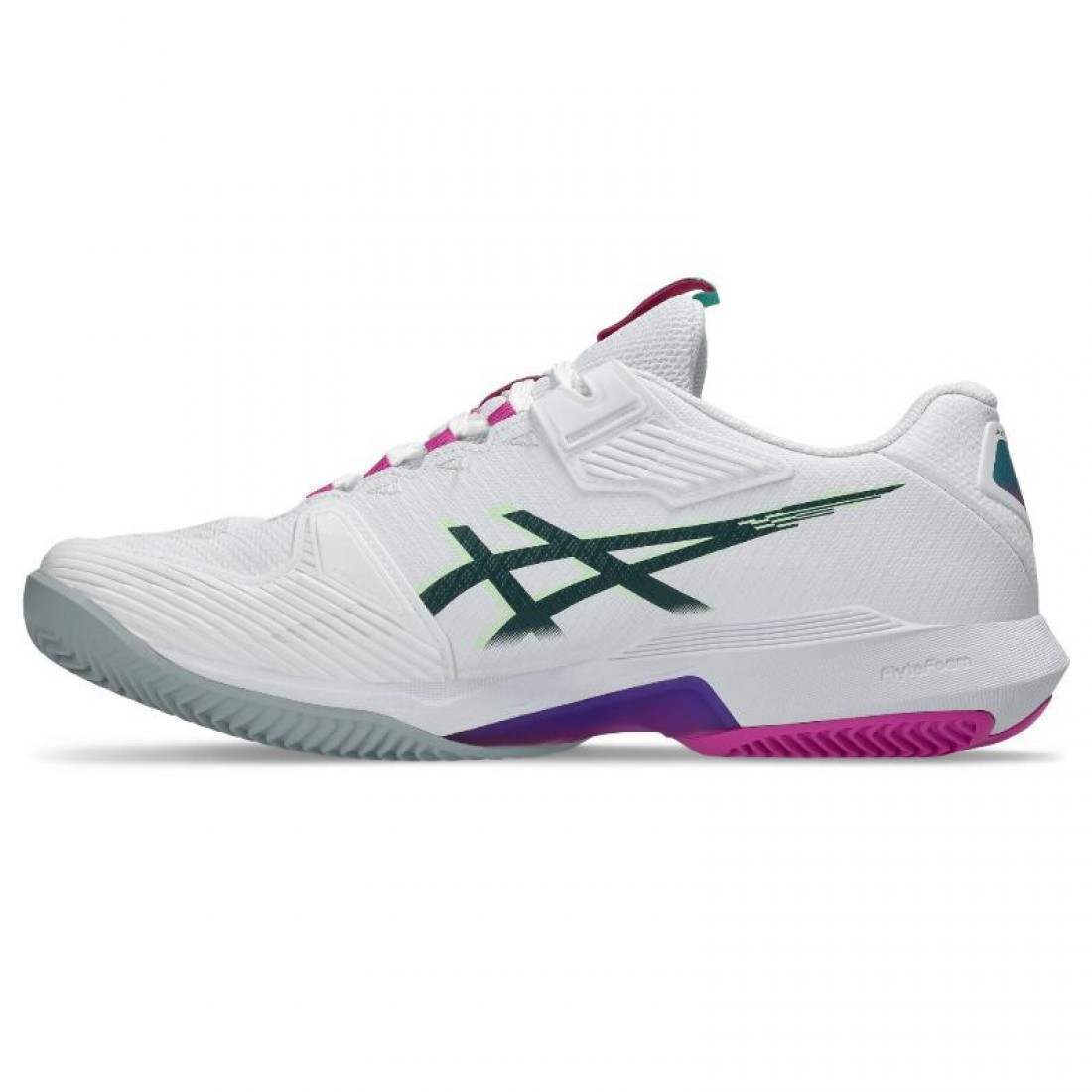 Zapatillas Asics Solution Speed FF 4 Clay White Pink Sneakers