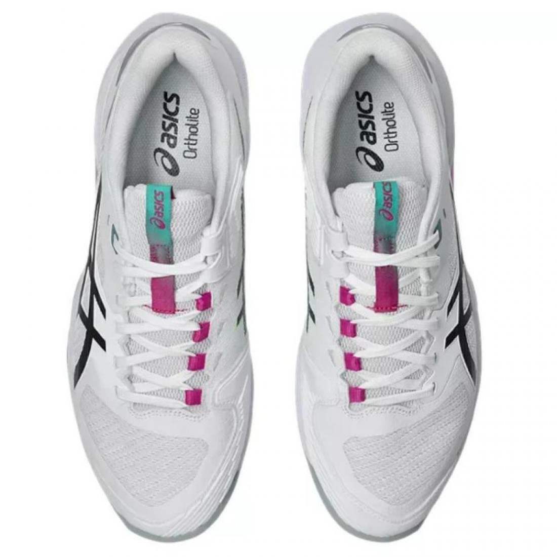 Zapatillas Asics Solution Speed FF 4 Clay White Pink Sneakers