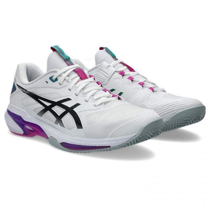 Zapatillas Asics Solution Speed FF 4 Clay White Pink Sneakers