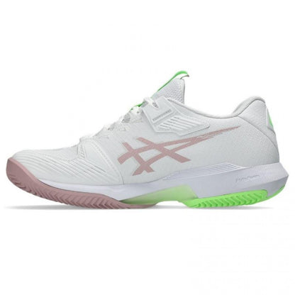 Zapatillas Asics Solution Speed FF 4 Clay White Morganite Pink Women''''s Sneakers