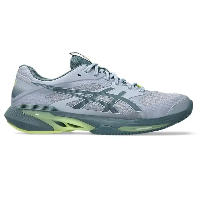 Asics Solution Speed FF 4 Clay Gray Green Sneakers - Image 1