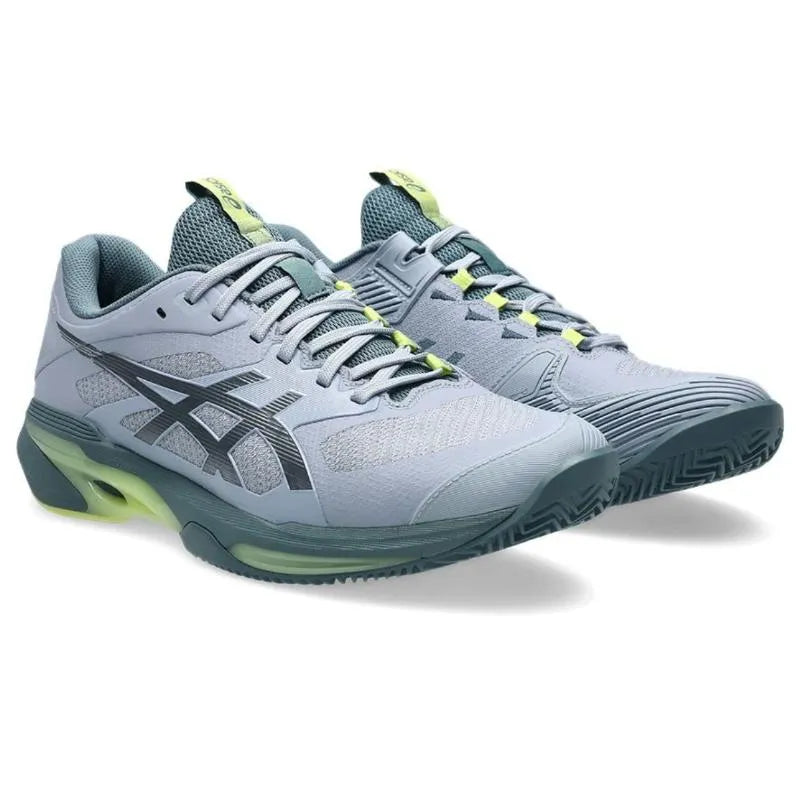 Asics Solution Speed FF 4 Clay Gray Green Sneakers - Image 5