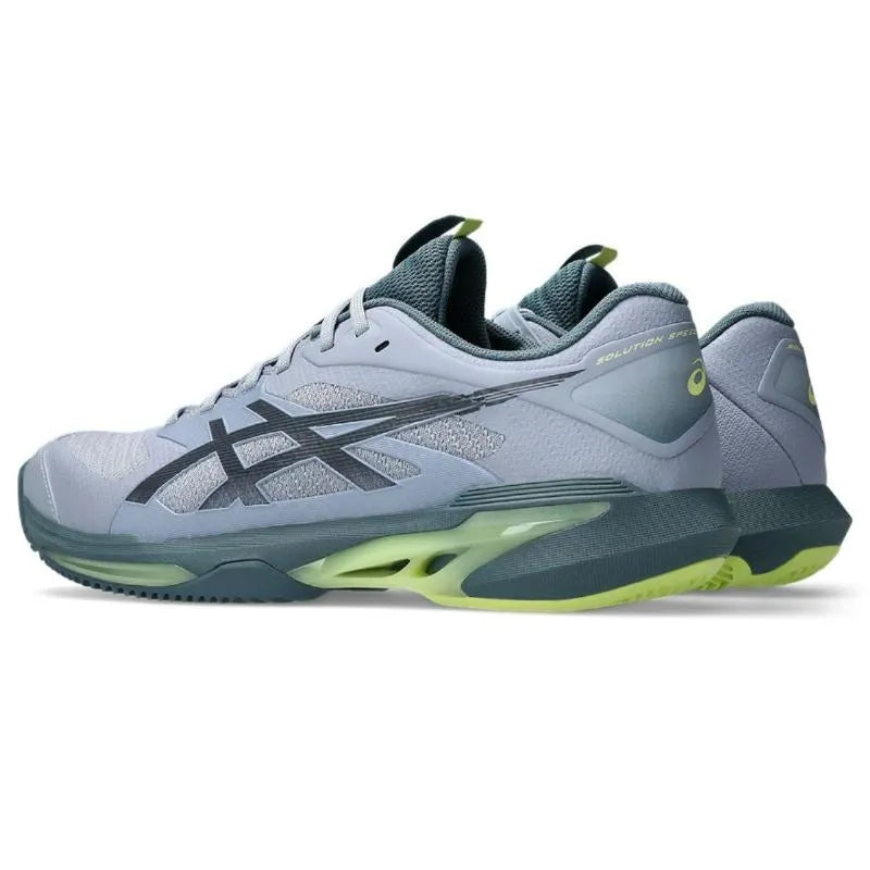 Asics Solution Speed FF 4 Clay Gray Green Sneakers - Image 6
