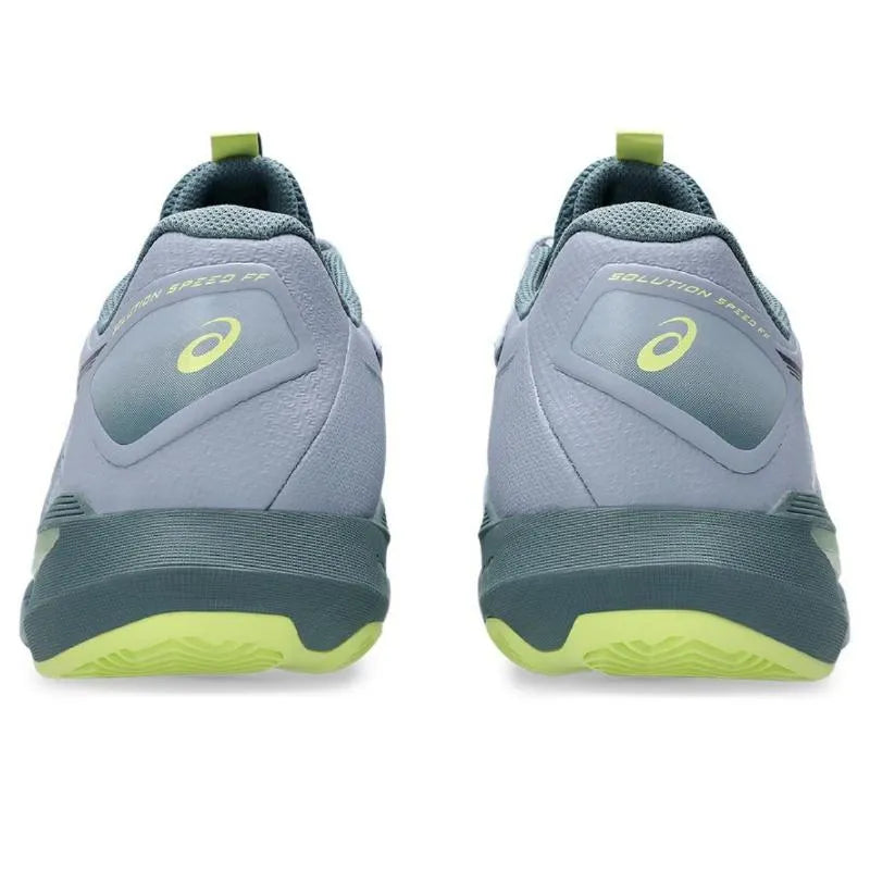 Asics Solution Speed FF 4 Clay Gray Green Sneakers - Image 7