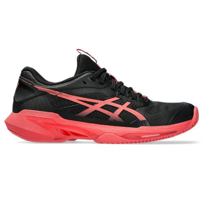 Asics Solution Speed FF 4 Clay Black Red Baskets pour femmes - Image 1