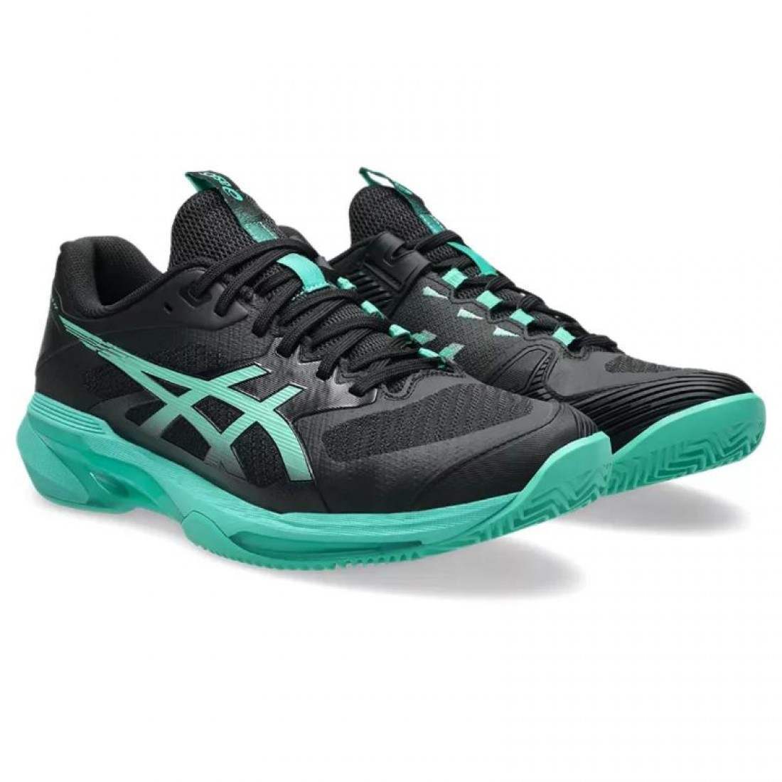 Zapatillas Asics Solution Speed FF 4 Clay Black Green Sneakers