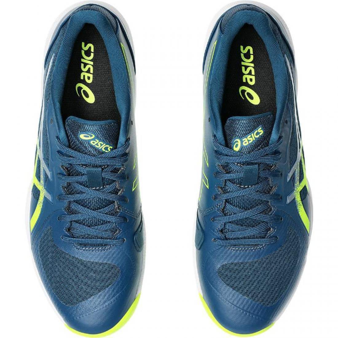 Zapatillas Asics Solution Swift FF 2 Clay Azul Mako Amarillo