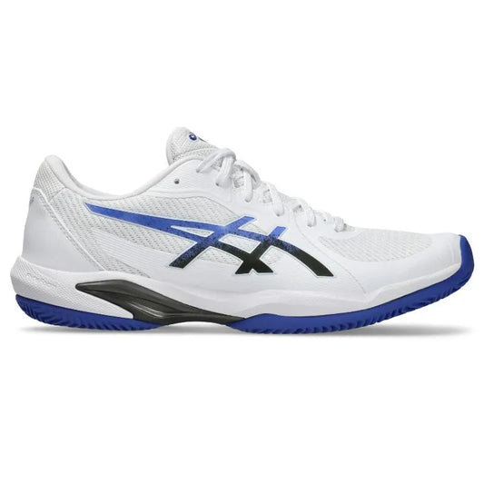 Baskets Asics Solution Swift FF 2 TERRE BATTUE Blanc Bleu Cobalt - Image 1
