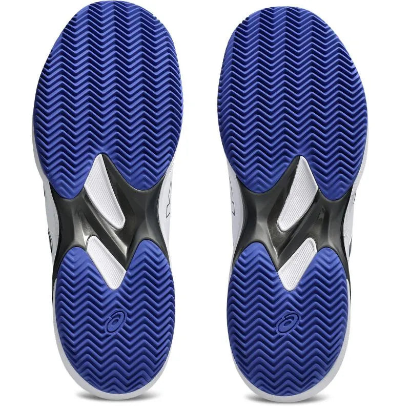 Baskets Asics Solution Swift FF 2 TERRE BATTUE Blanc Bleu Cobalt - Image 2